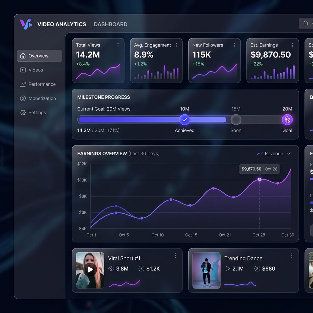 wora.media Analytics Dashboard Preview